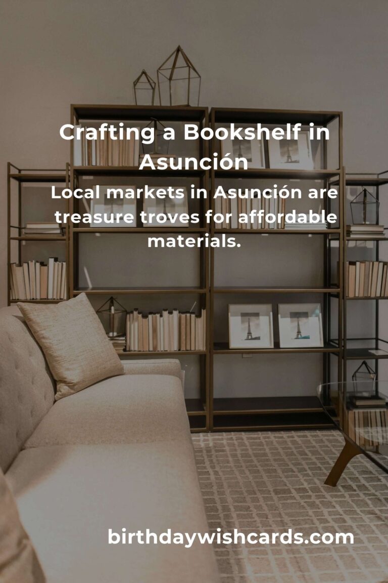 Crafting Your Dream Bookshelf in Asunción: A Budget-Friendly Guide