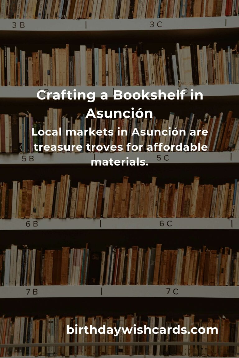 Crafting Your Dream Bookshelf in Asunción: A Budget-Friendly Guide