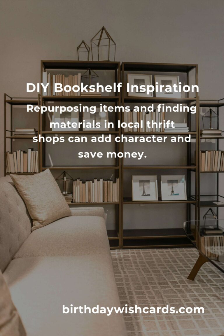 Crafting Your Dream Bookshelf on a Budget in Edinburgh: A Journey of Creativity and Resourcefulness