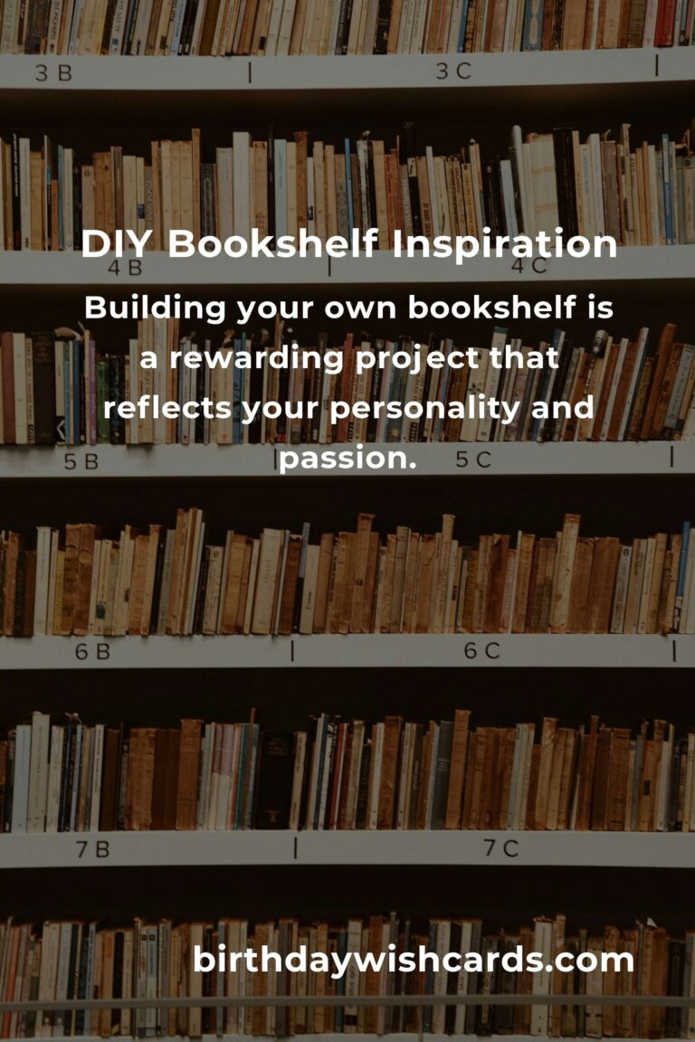 Crafting Your Dream Bookshelf on a Budget in Edinburgh: A Journey of Creativity and Resourcefulness