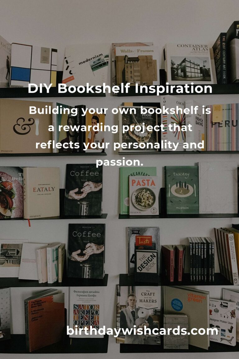 Crafting Your Dream Bookshelf on a Budget in Edinburgh: A Journey of Creativity and Resourcefulness
