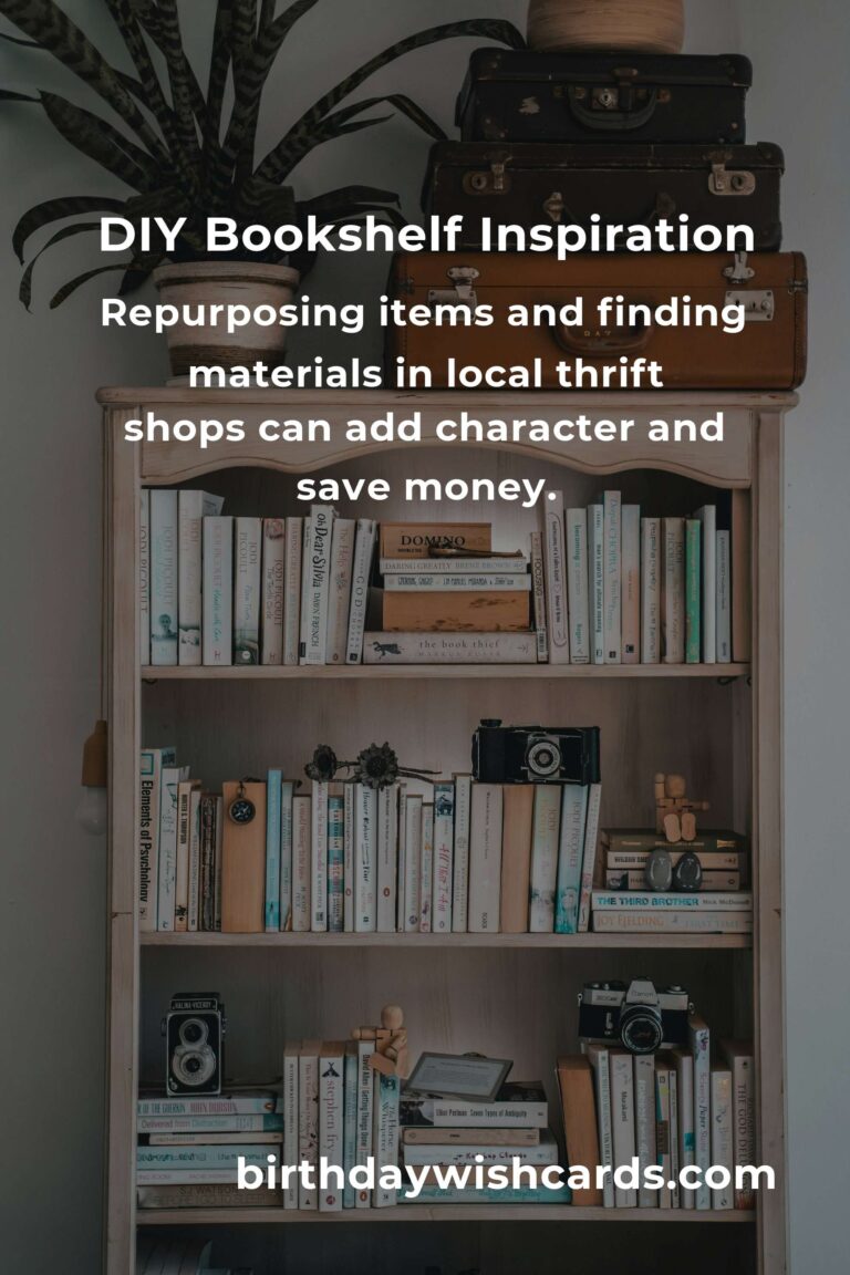 Crafting Your Dream Bookshelf on a Budget in Edinburgh: A Journey of Creativity and Resourcefulness