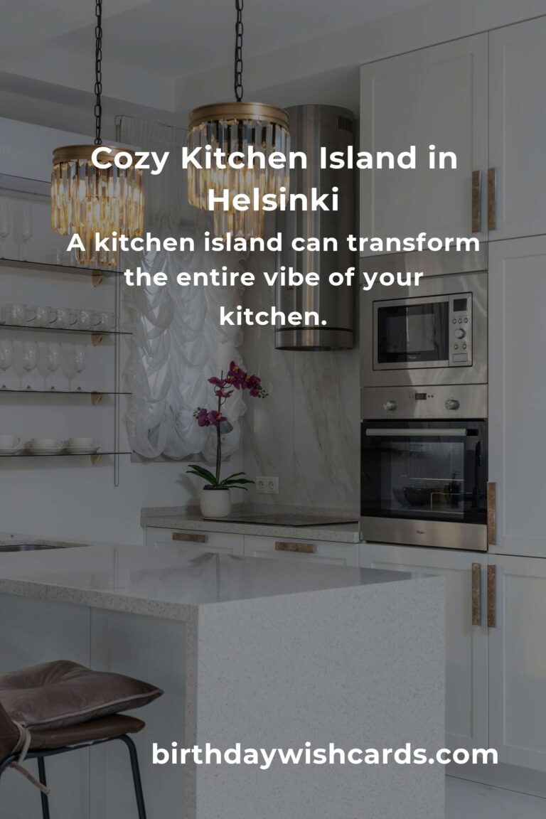 Crafting Your Dream Kitchen Island on a Budget in Helsinki: A Heartfelt Guide