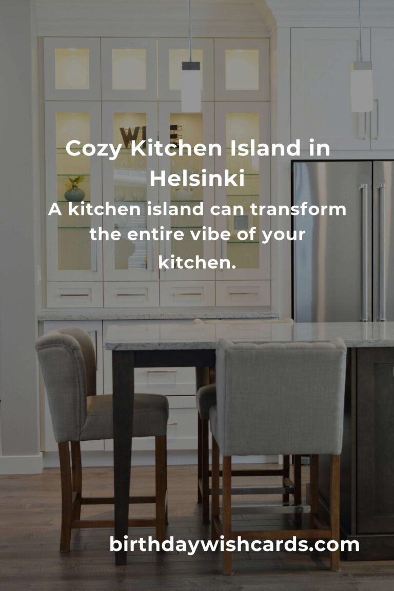 Crafting Your Dream Kitchen Island on a Budget in Helsinki: A Heartfelt Guide