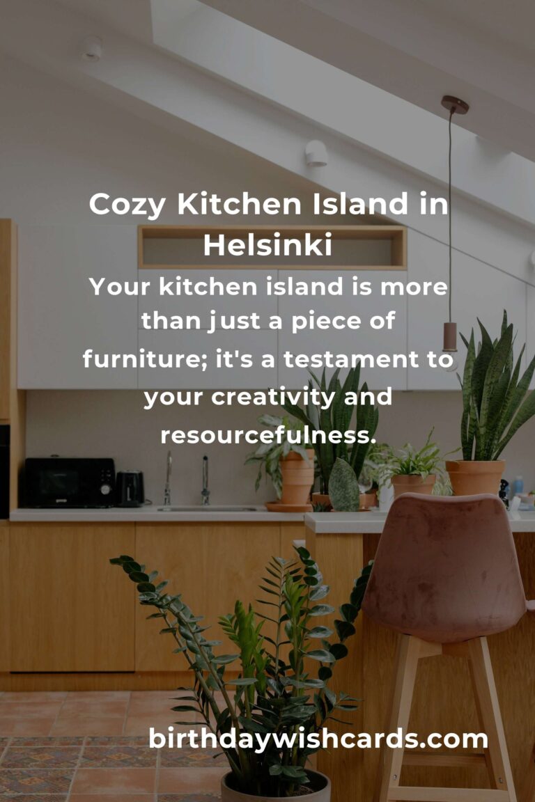 Crafting Your Dream Kitchen Island on a Budget in Helsinki: A Heartfelt Guide