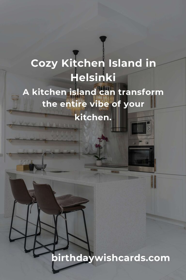 Crafting Your Dream Kitchen Island on a Budget in Helsinki: A Heartfelt Guide