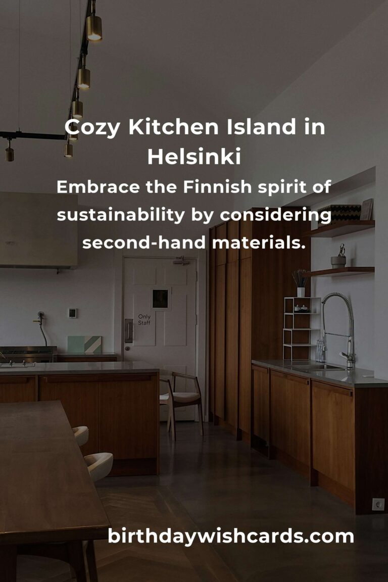 Crafting Your Dream Kitchen Island on a Budget in Helsinki: A Heartfelt Guide