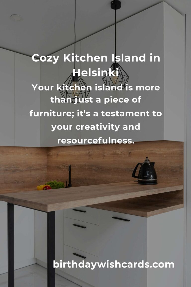 Crafting Your Dream Kitchen Island on a Budget in Helsinki: A Heartfelt Guide