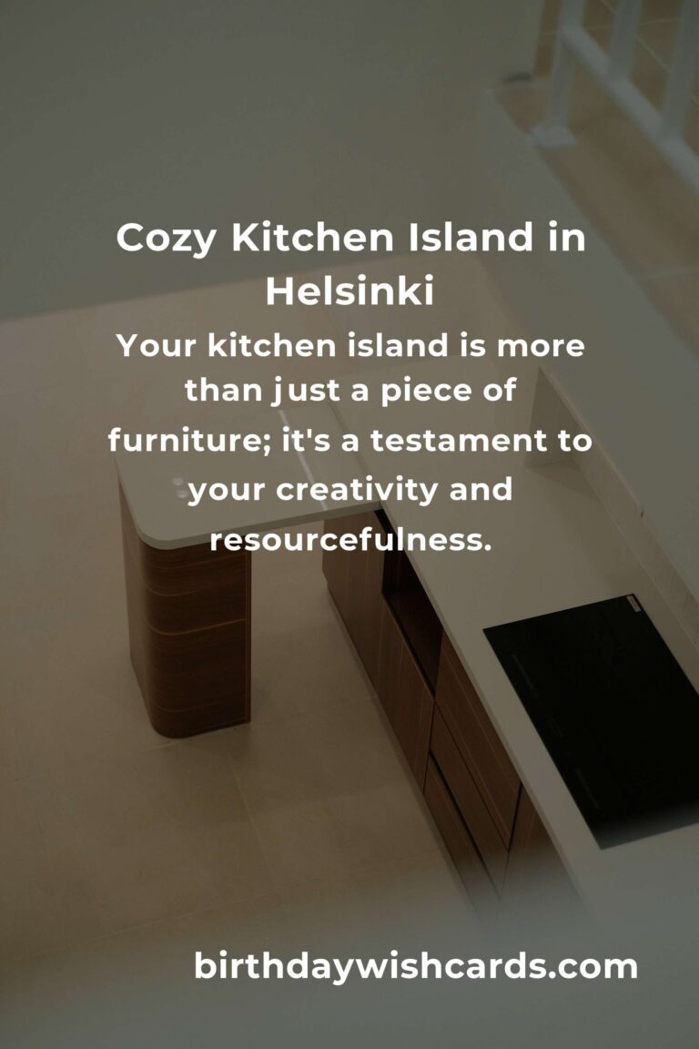 Crafting Your Dream Kitchen Island on a Budget in Helsinki: A Heartfelt Guide