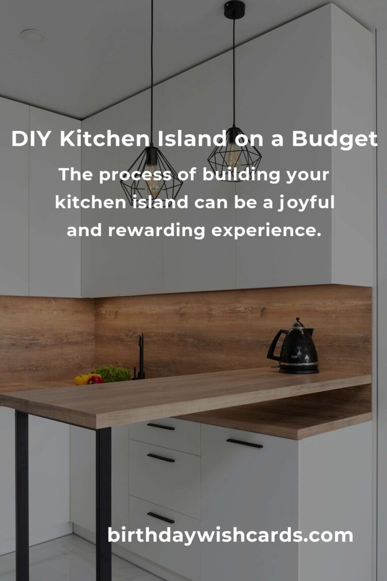 Crafting Your Dream Kitchen Island on a Budget in Perth: A Heartfelt Guide