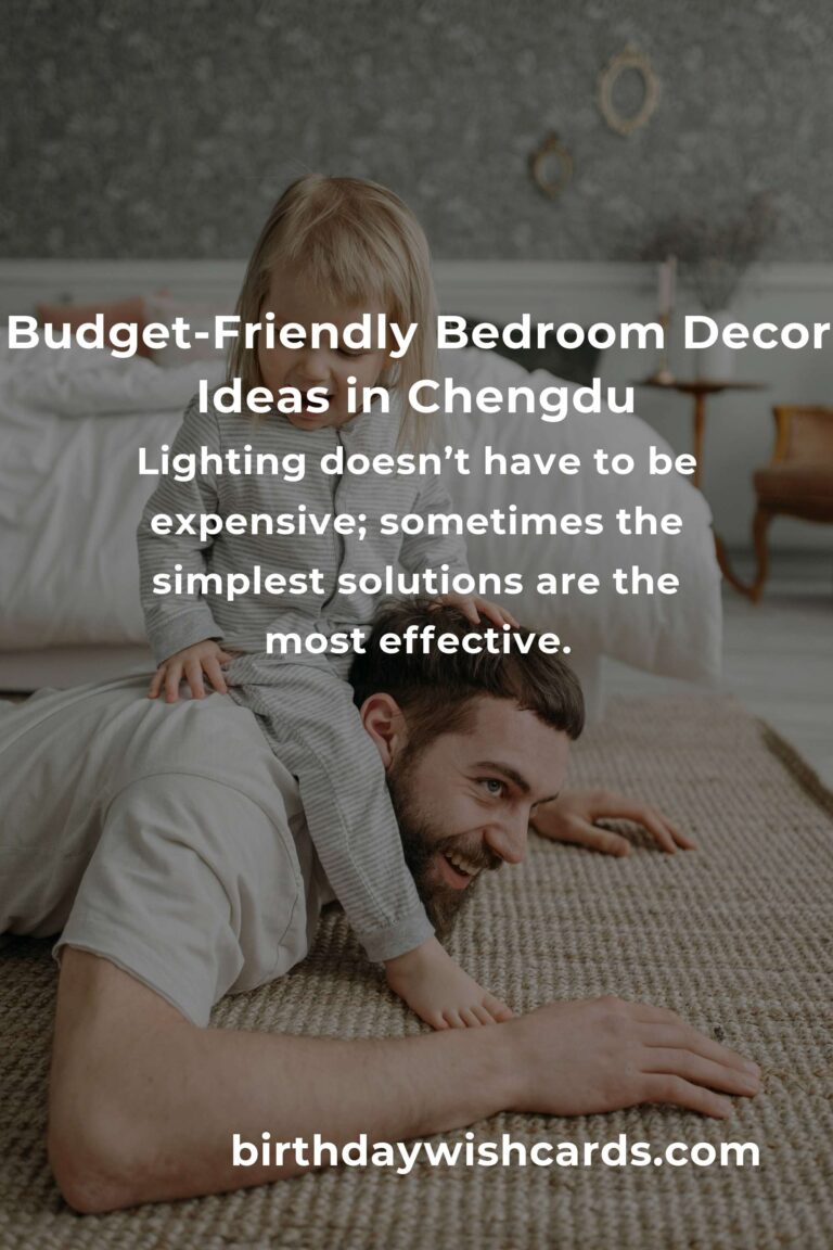 Crafting a Cozy Bedroom Decor on a Budget in Chengdu: Your Personal Sanctuary Awaits