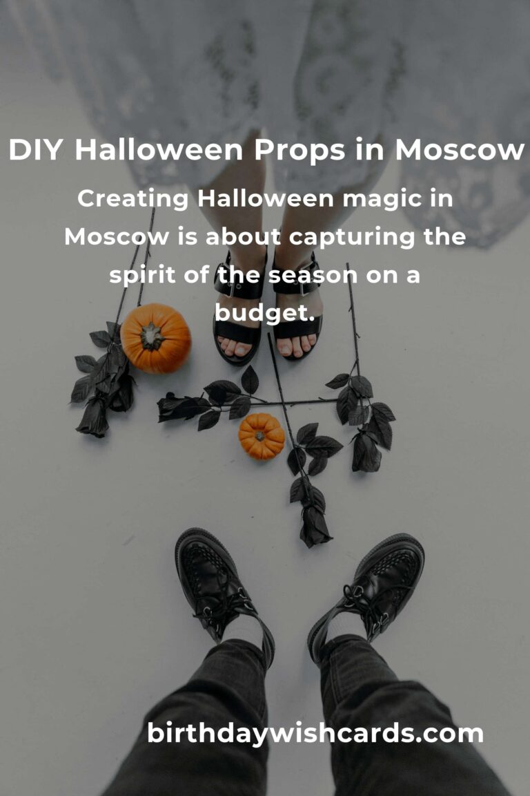Creating Halloween Magic: Build Spooky Props on a Budget in Moscow