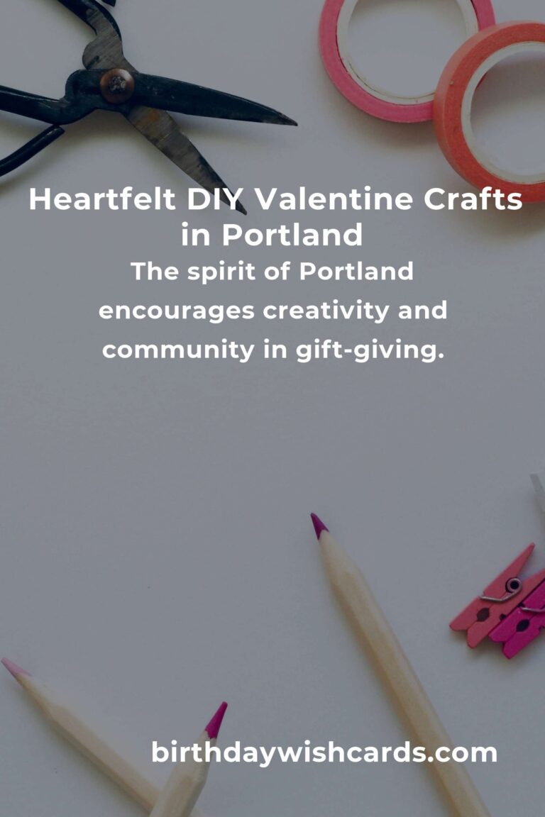Creating Heartfelt Valentine's Day Crafts in Portland: Love Without Breaking the Bank