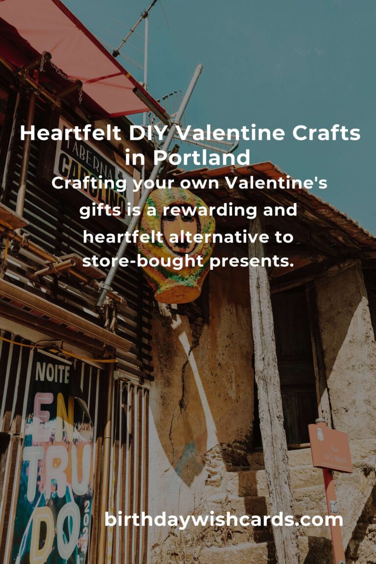 Creating Heartfelt Valentine's Day Crafts in Portland: Love Without Breaking the Bank