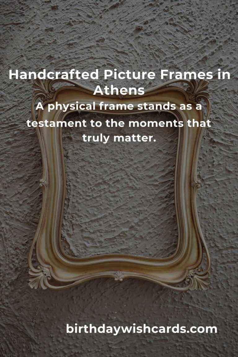 Creating Picture Frames on a Budget in Athens: A Heartfelt Guide