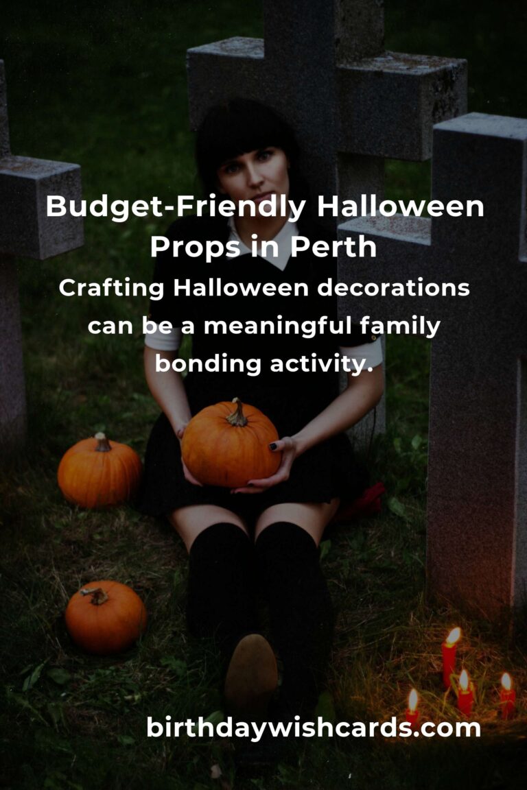 Creating Spooky Halloween Props on a Budget in Perth: A Heartfelt Guide