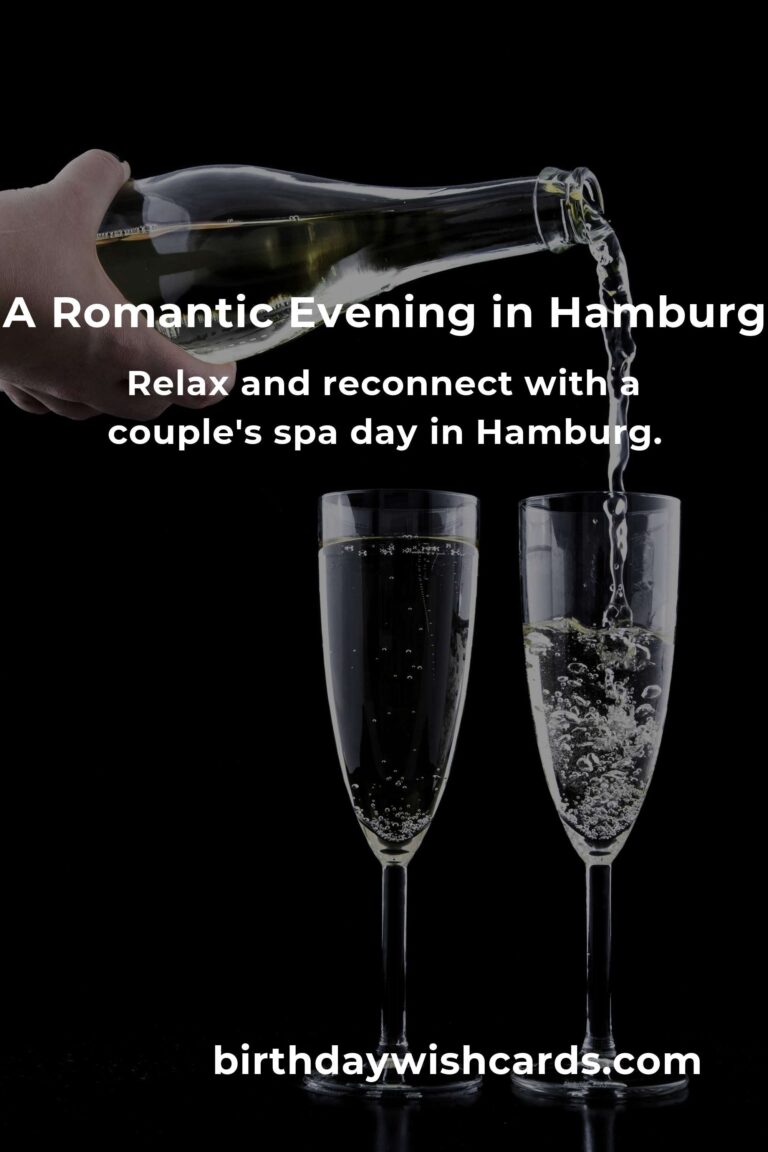 Creating Timeless Memories: The Ultimate Wedding Anniversary Planning Guide in Hamburg
