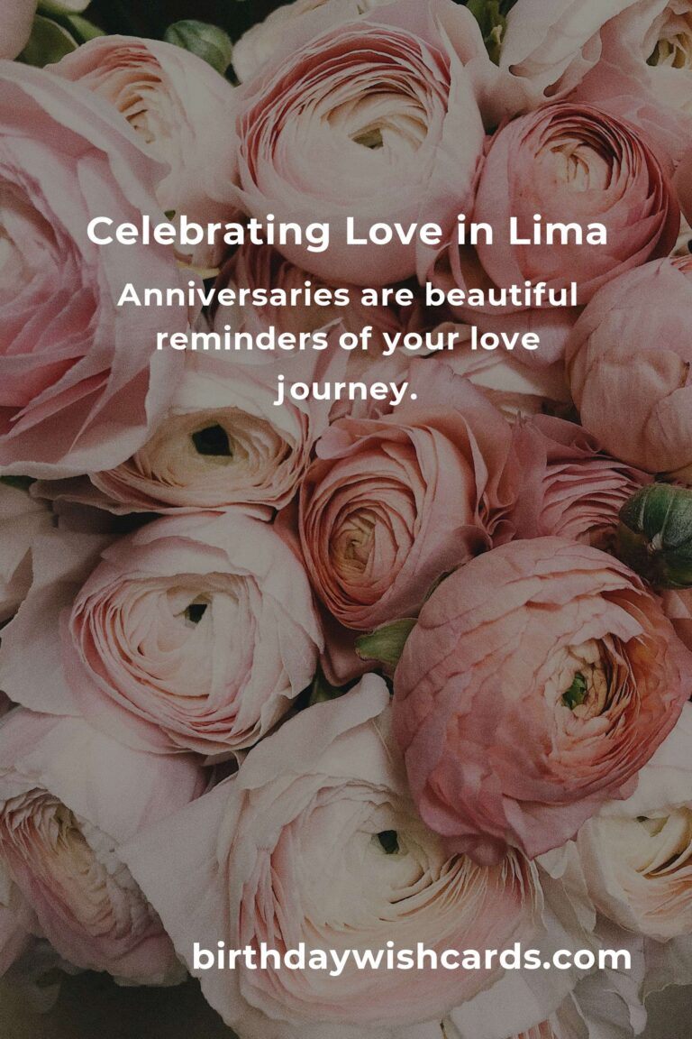 Creating Unforgettable Memories: A Heartfelt Relationship Anniversary Planning Guide in Lima