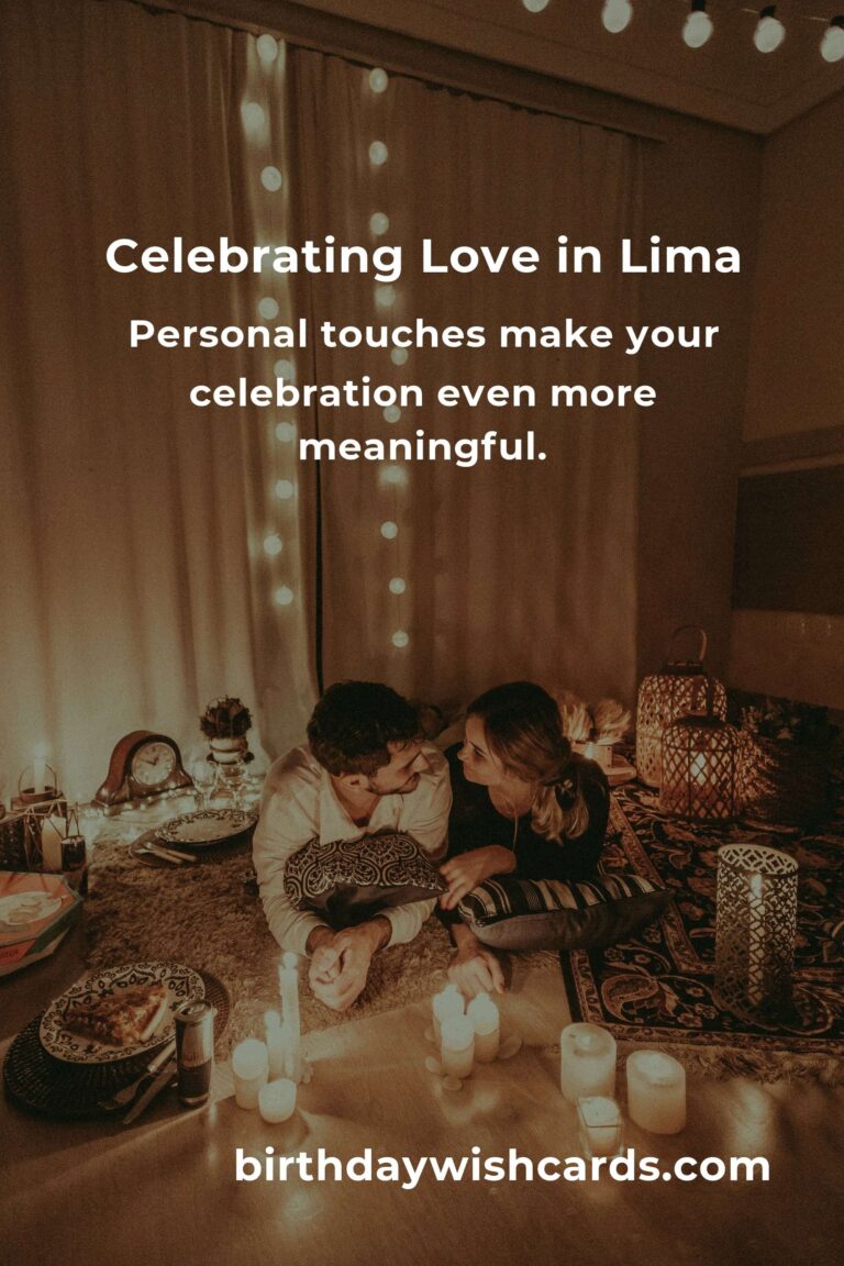 Creating Unforgettable Memories: A Heartfelt Relationship Anniversary Planning Guide in Lima