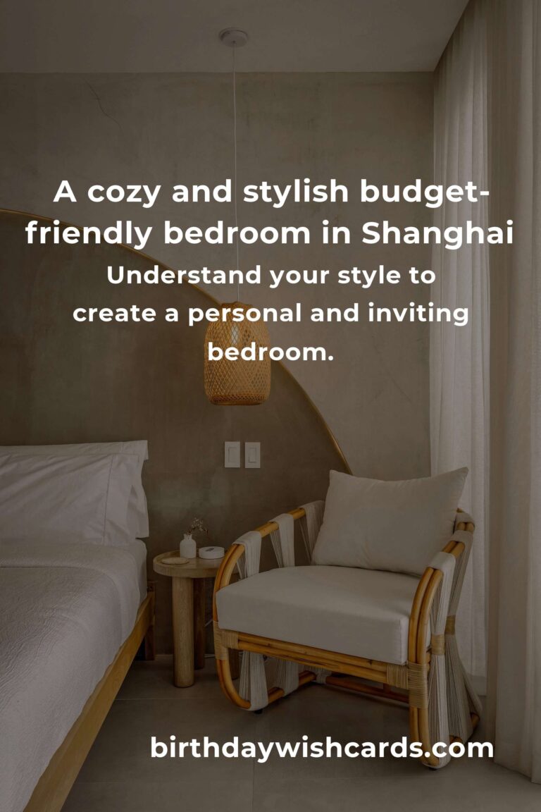Creating Your Dream Bedroom in Shanghai Without Breaking the Bank