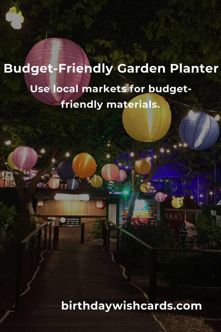 Creating Your Dream Garden Planter on a Budget in Osaka: A Step-by-Step Guide
