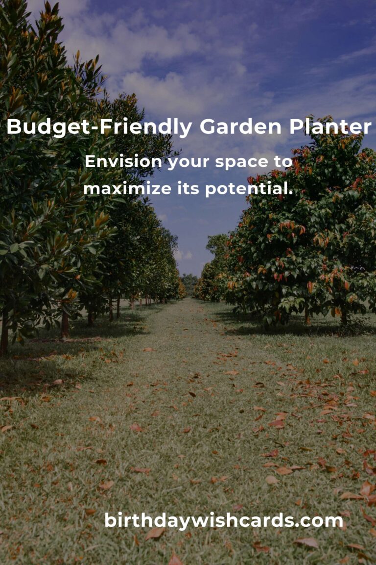 Creating Your Dream Garden Planter on a Budget in Osaka: A Step-by-Step Guide