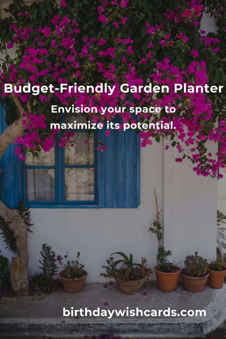 Creating Your Dream Garden Planter on a Budget in Osaka: A Step-by-Step Guide
