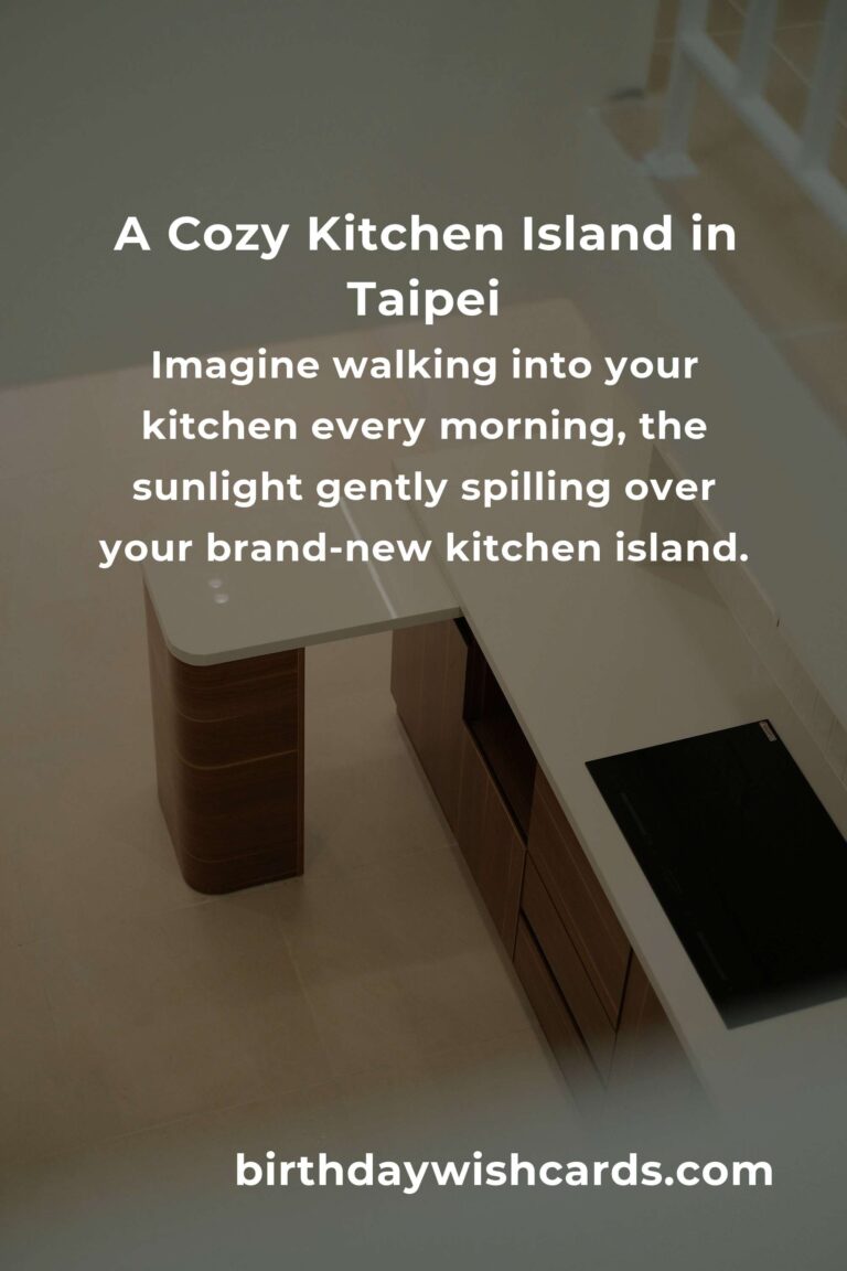 Creating Your Dream Kitchen Island on a Budget in Taipei: A Heartfelt Guide