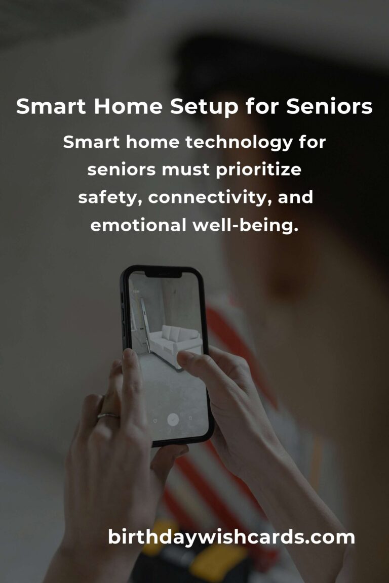 Creating a Safe and Connected Haven: The Best Smart Home Setup for Seniors in 2025