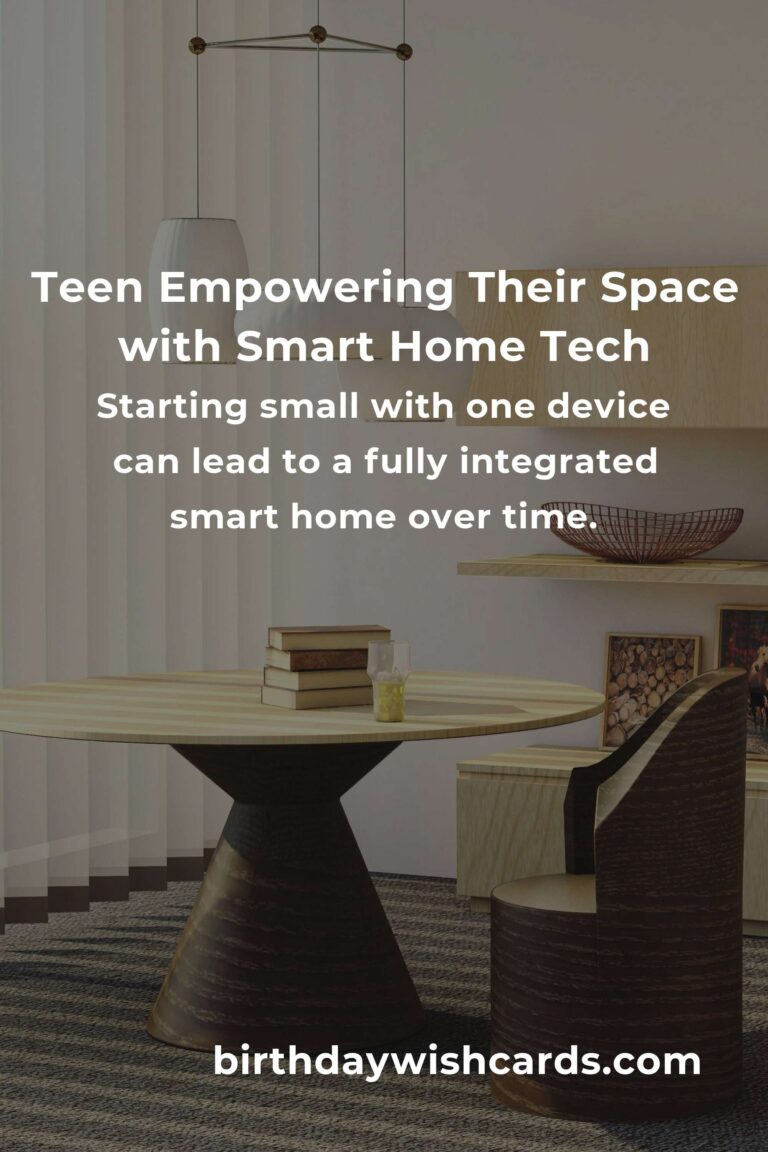 Creating a Smart Home: A Teen's Guide to Tech-Savvy Living