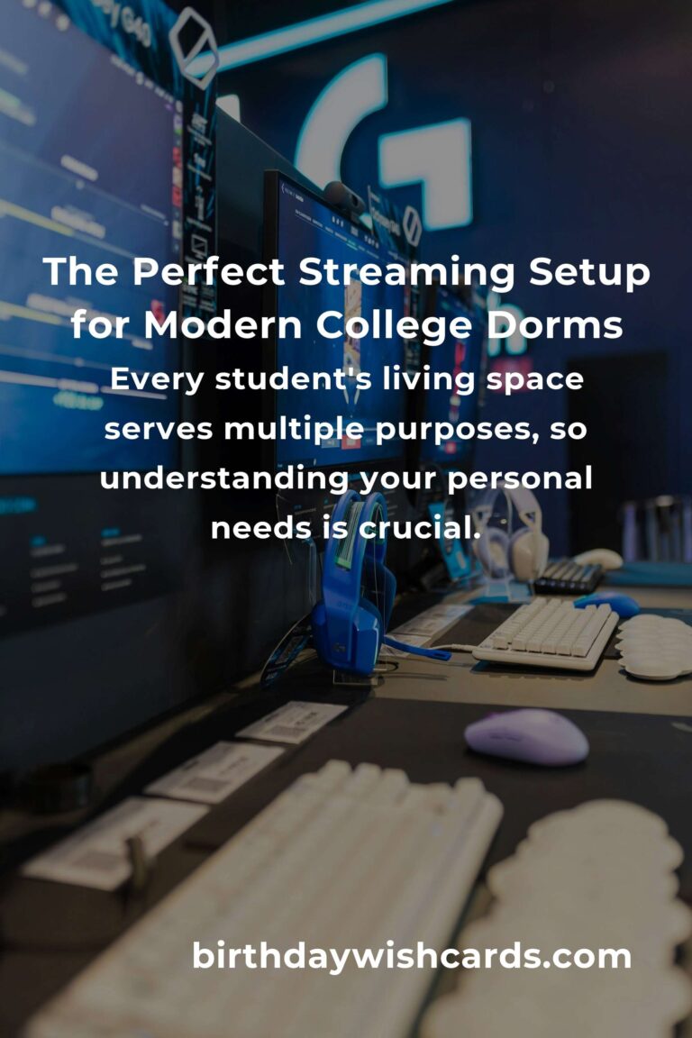 Creating the Ultimate Streaming Setup for College Students in 2025: A Blend of Efficiency and Comfort