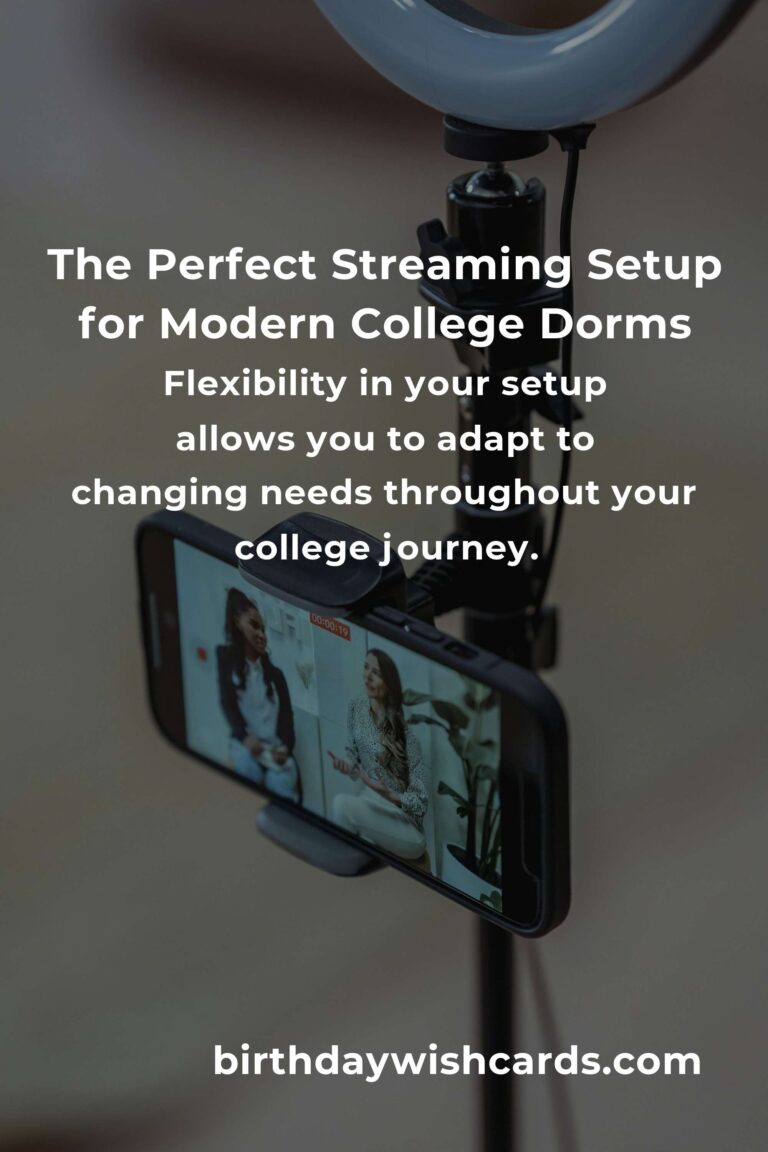 Creating the Ultimate Streaming Setup for College Students in 2025: A Blend of Efficiency and Comfort