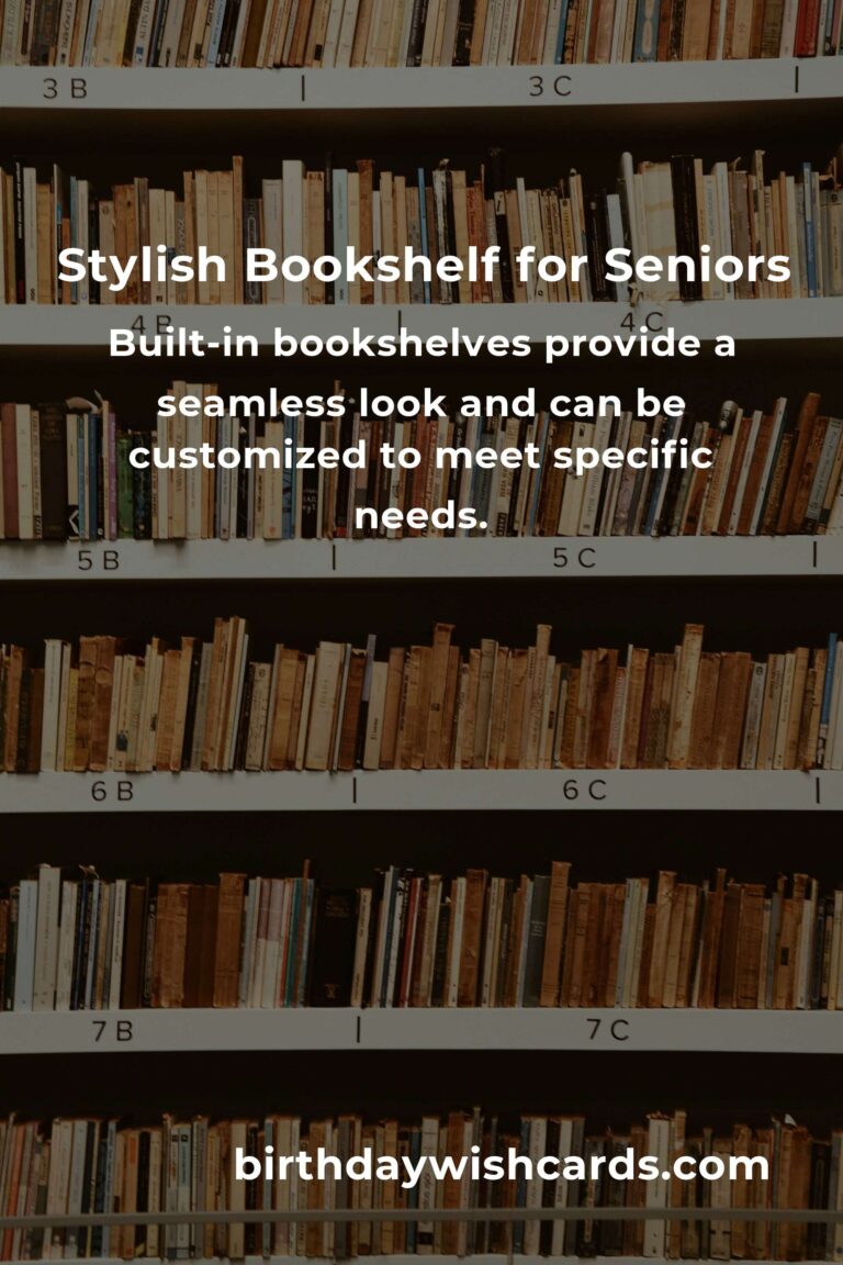 Creative Bookshelf Ideas for Seniors to Enhance Living Spaces
