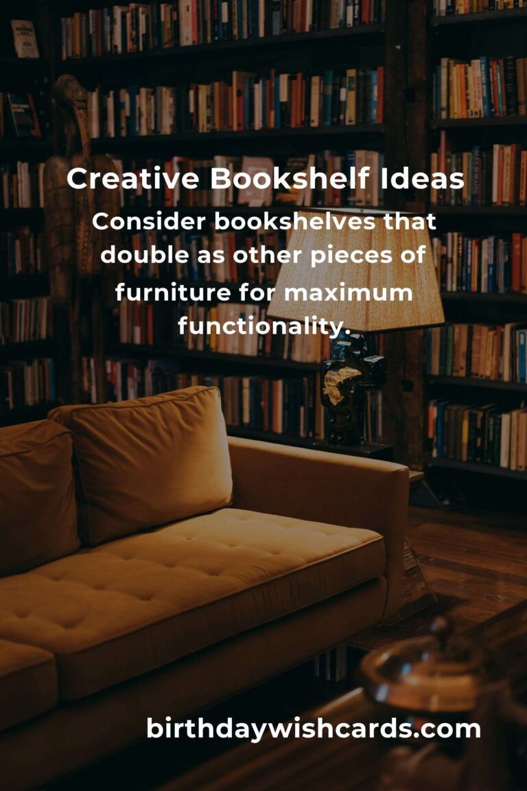 Creative Bookshelf Ideas for Single Parents: Maximizing Space and Style