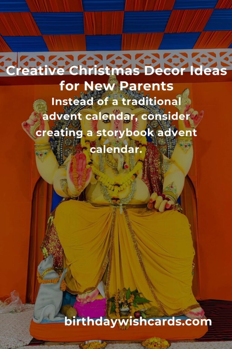 Creative Christmas Decorations Ideas for New Parents