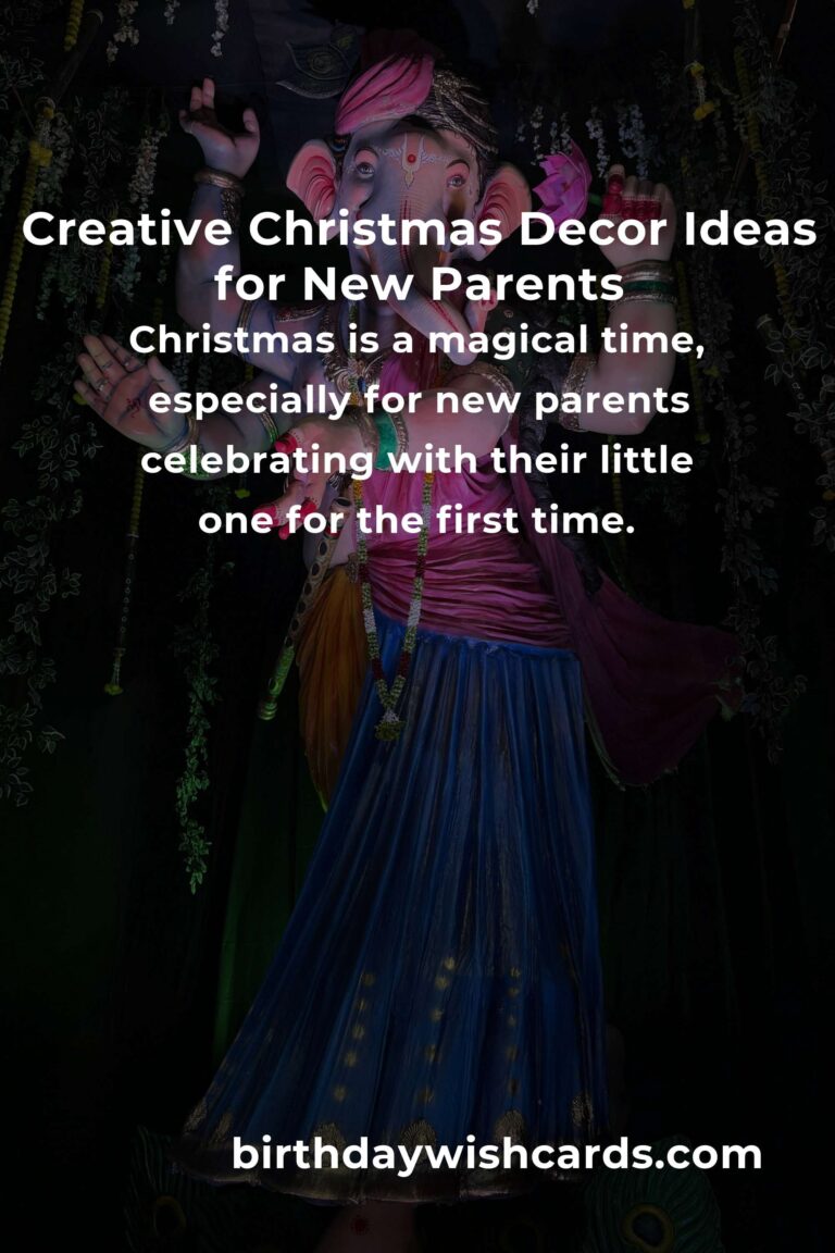 Creative Christmas Decorations Ideas for New Parents