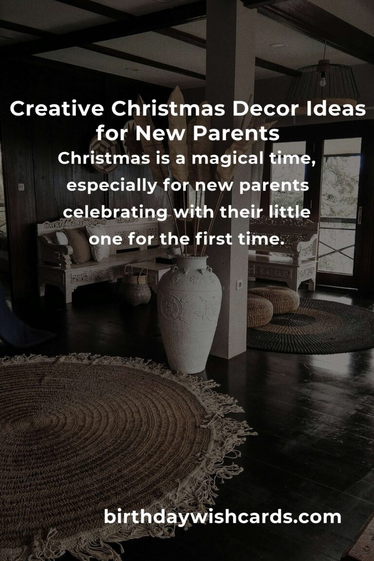 Creative Christmas Decorations Ideas for New Parents