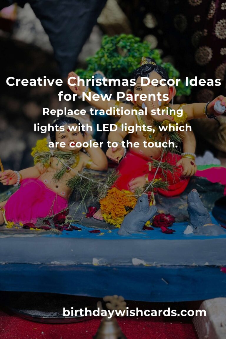 Creative Christmas Decorations Ideas for New Parents