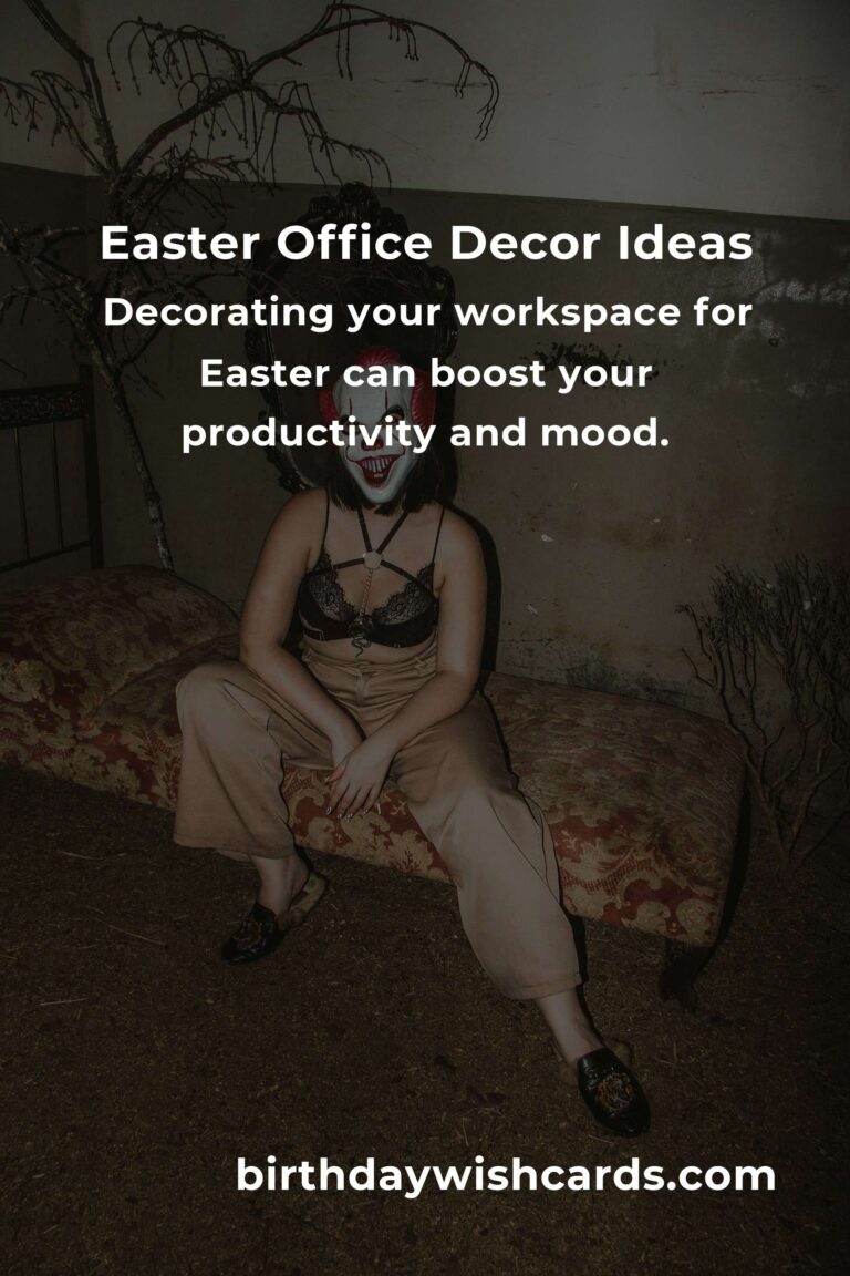 Creative Easter Decoration Ideas for Remote Workers
