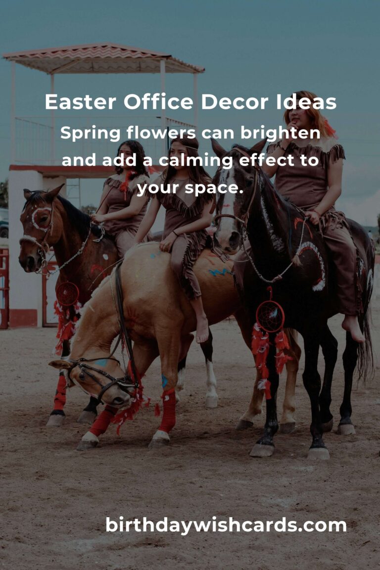 Creative Easter Decoration Ideas for Remote Workers