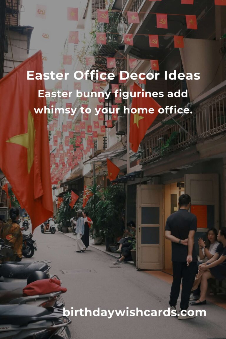 Creative Easter Decoration Ideas for Remote Workers