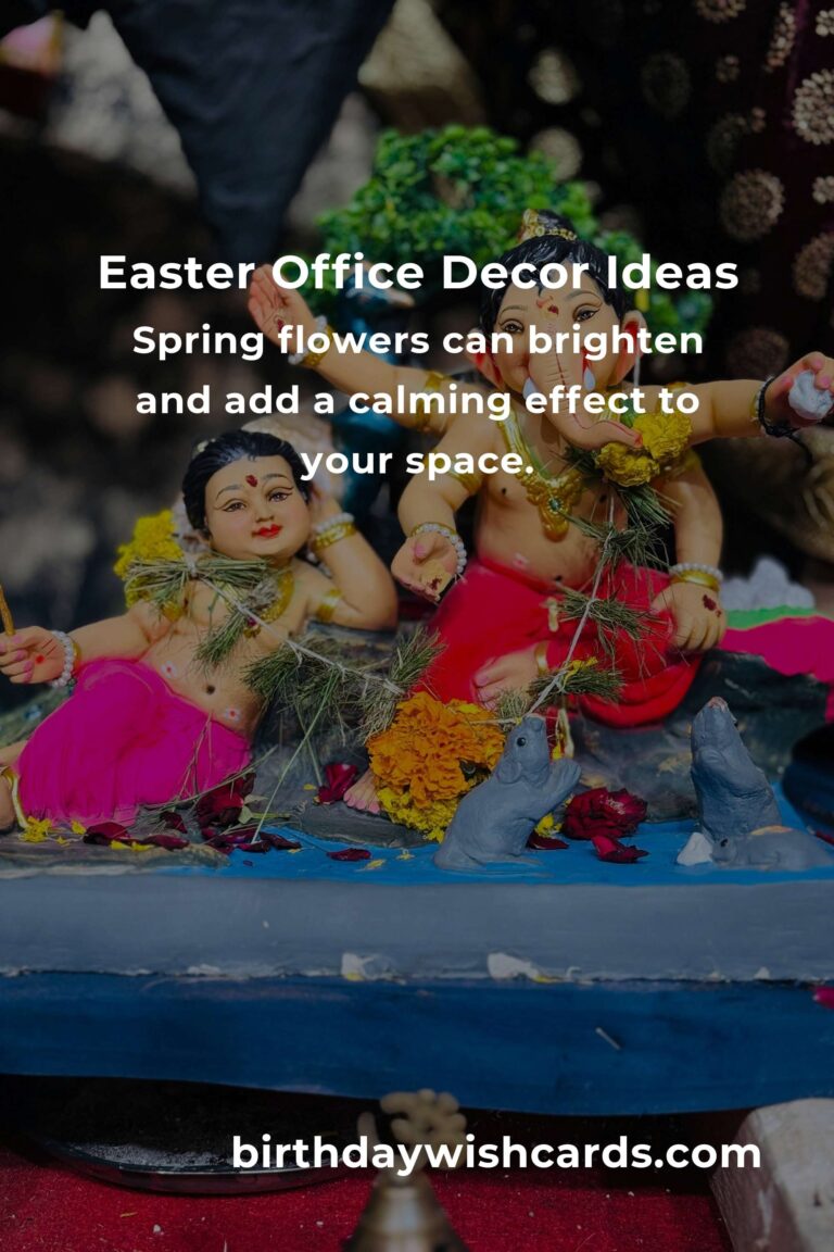 Creative Easter Decoration Ideas for Remote Workers