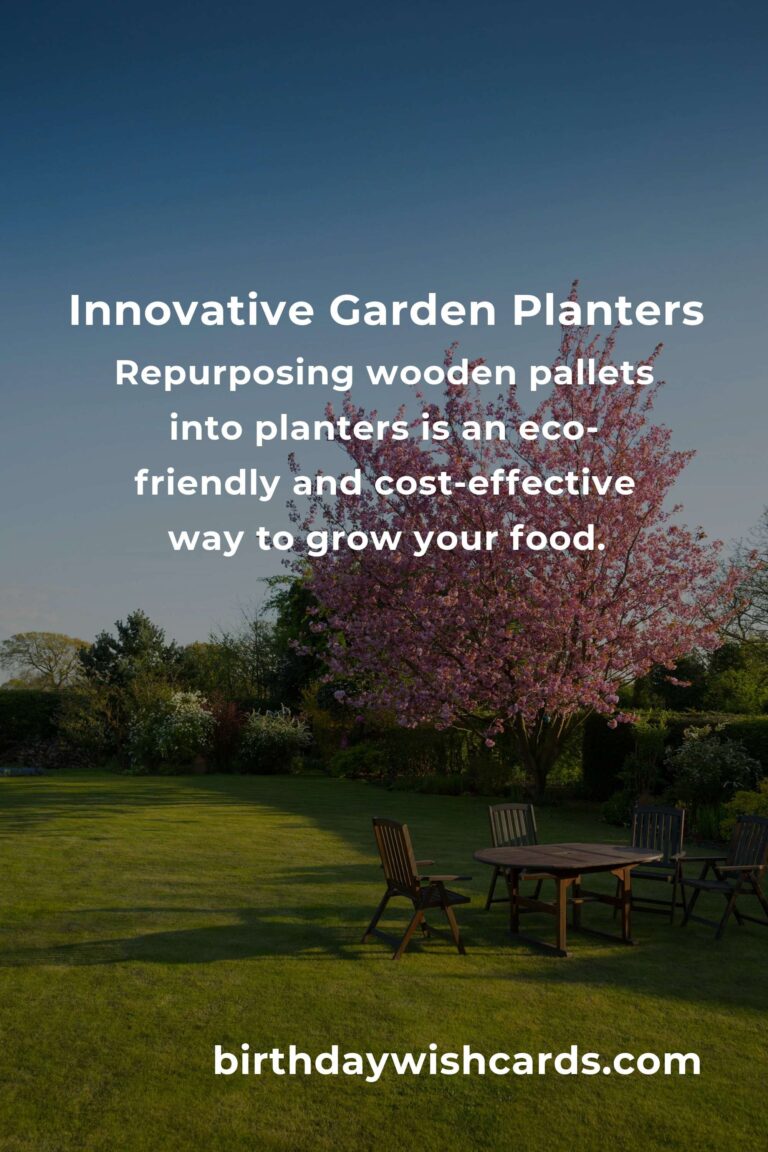 Creative Garden Planter Ideas for Food Lovers: Grow Your Own Fresh Produce