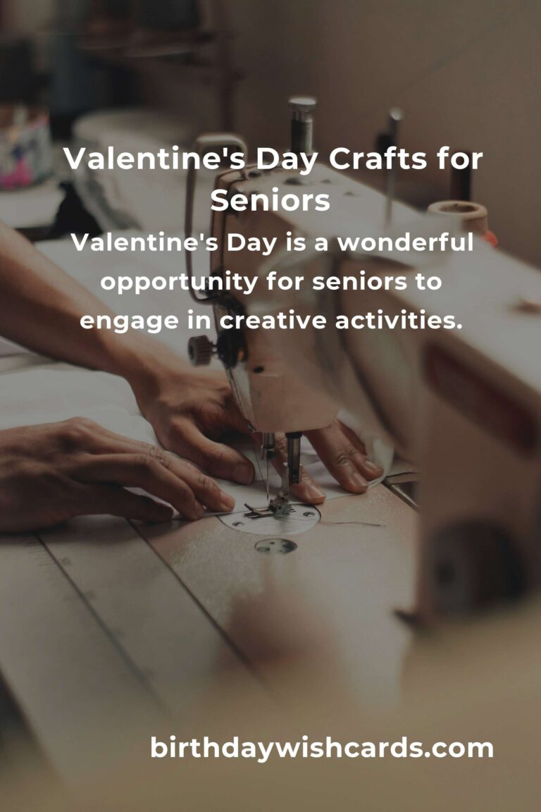 Creative Valentine’s Day Crafts Ideas for Seniors