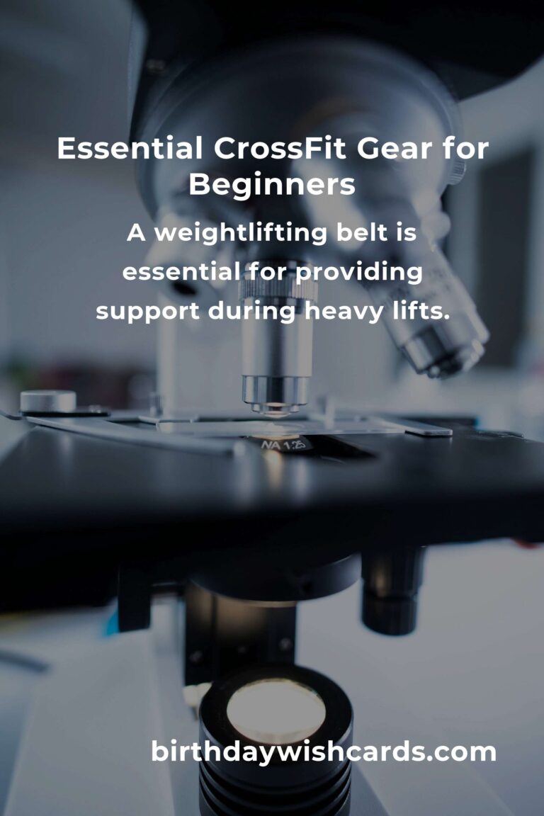 CrossFit Equipment Guide for Beginners: Essential Gear to Kickstart Your Fitness Journey