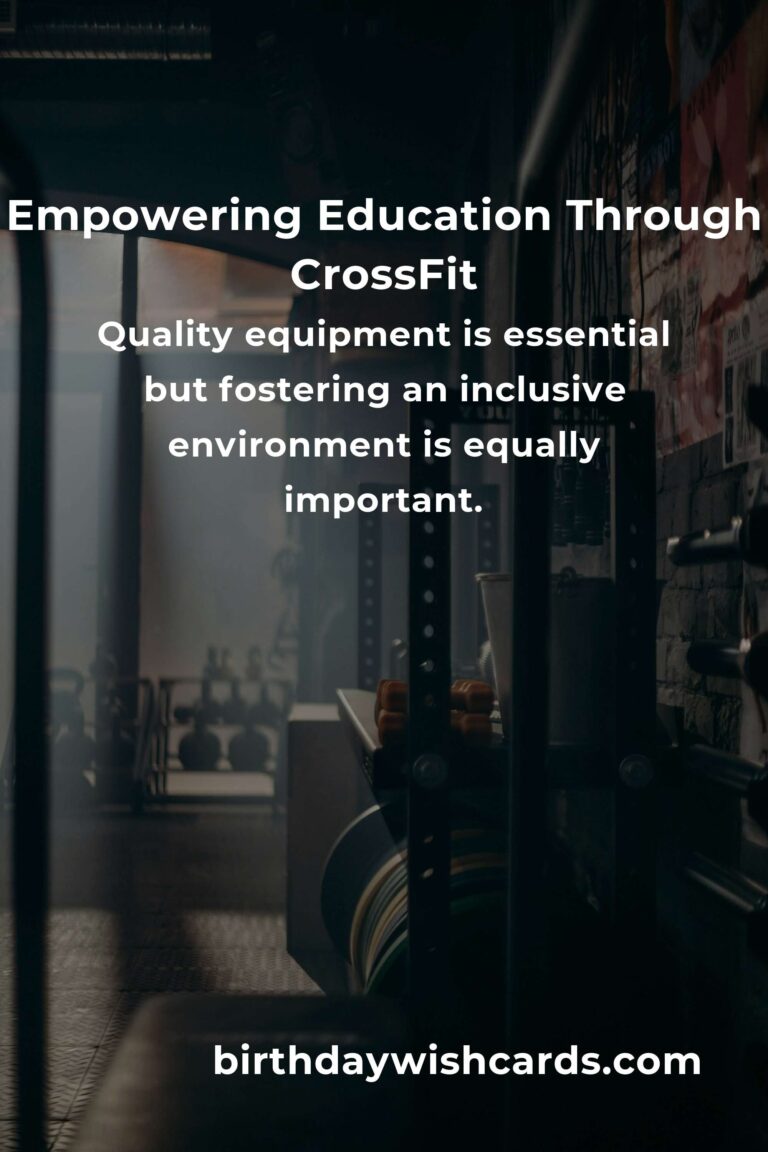 CrossFit Equipment Guide for Teachers: Empowering Education Through Fitness
