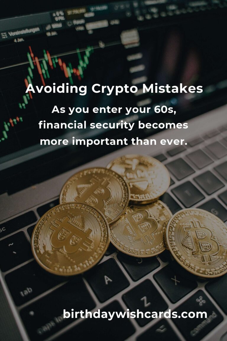 Cryptocurrency Mistakes to Avoid in Your 60s for Financial Security