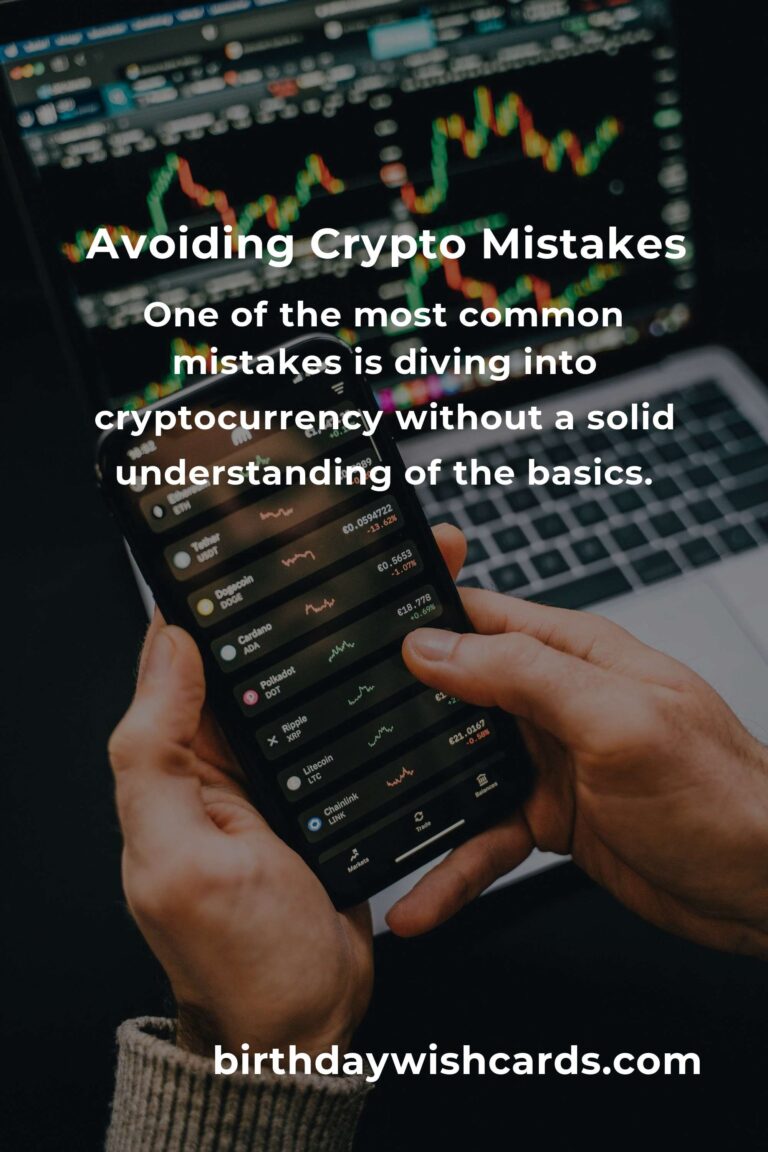 Cryptocurrency Mistakes to Avoid in Your 60s for Financial Security