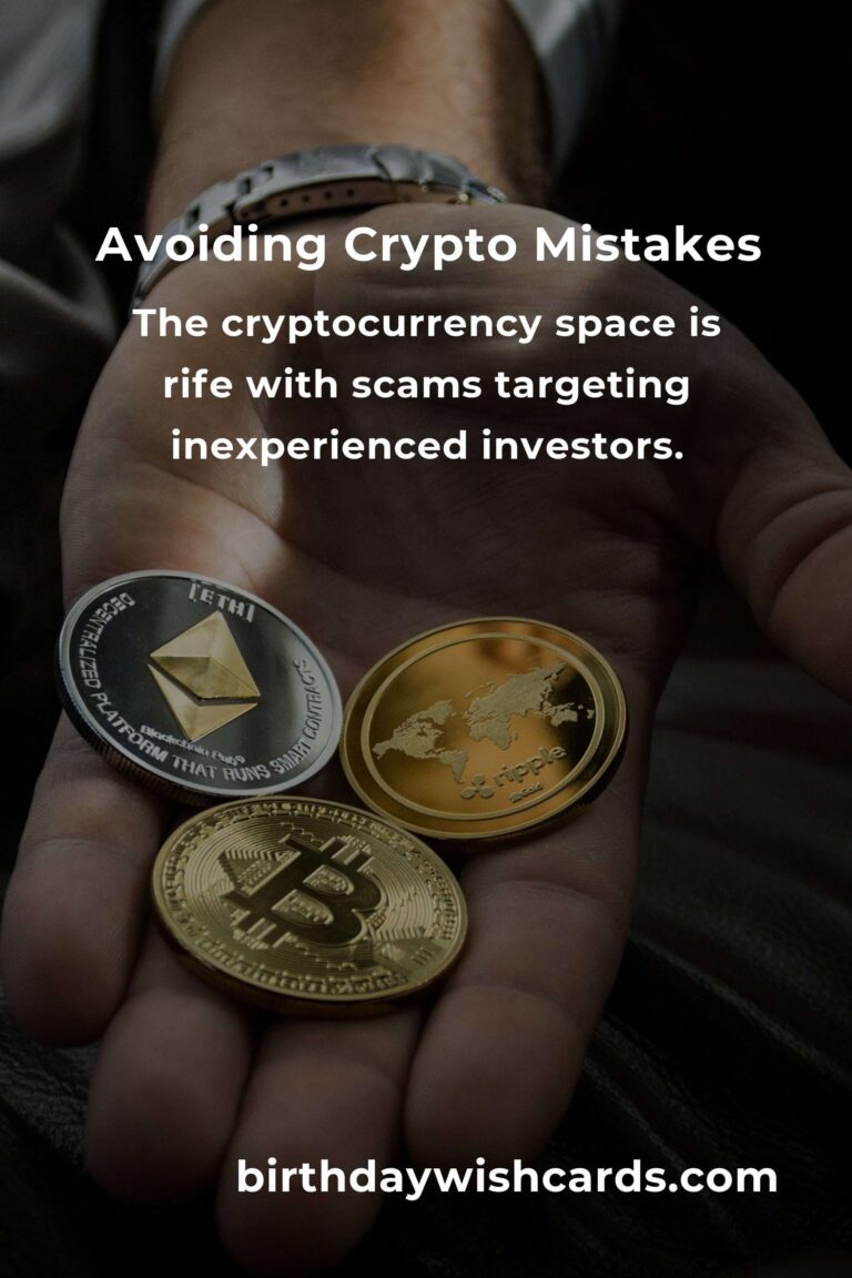 Cryptocurrency Mistakes to Avoid in Your 60s for Financial Security