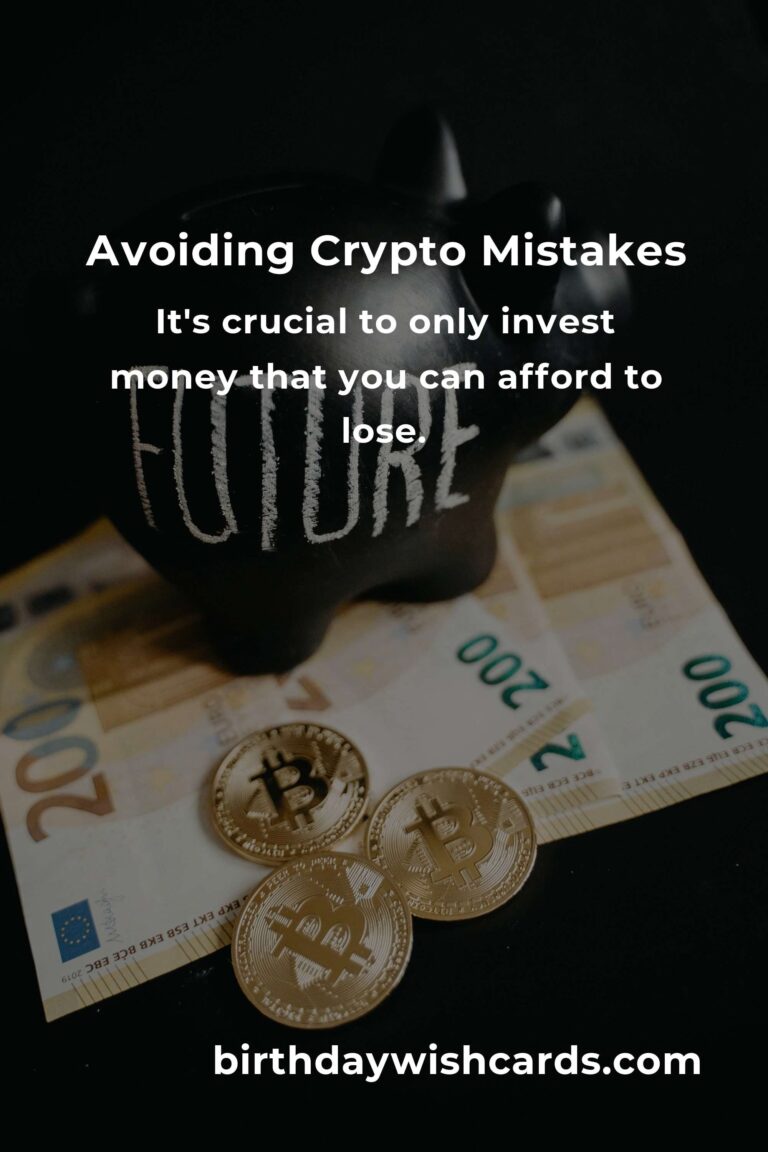 Cryptocurrency Mistakes to Avoid in Your 60s for Financial Security